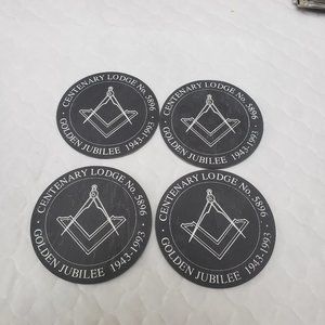 Freemasons Coaster Set